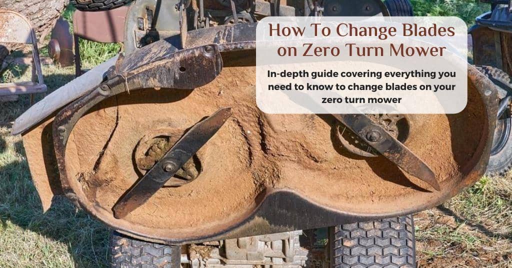 Zero turn mower blades 1