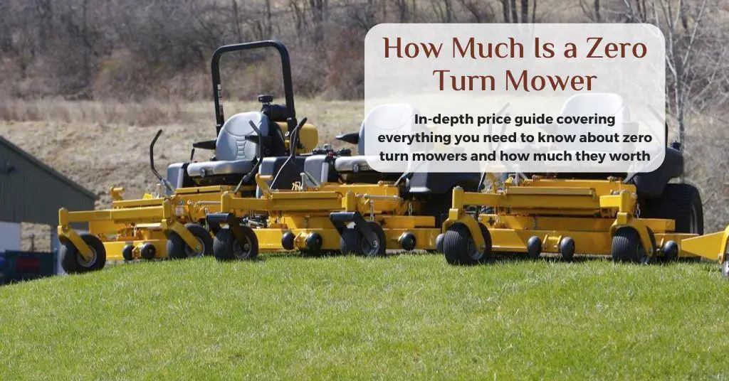 Zero turn mowers 1