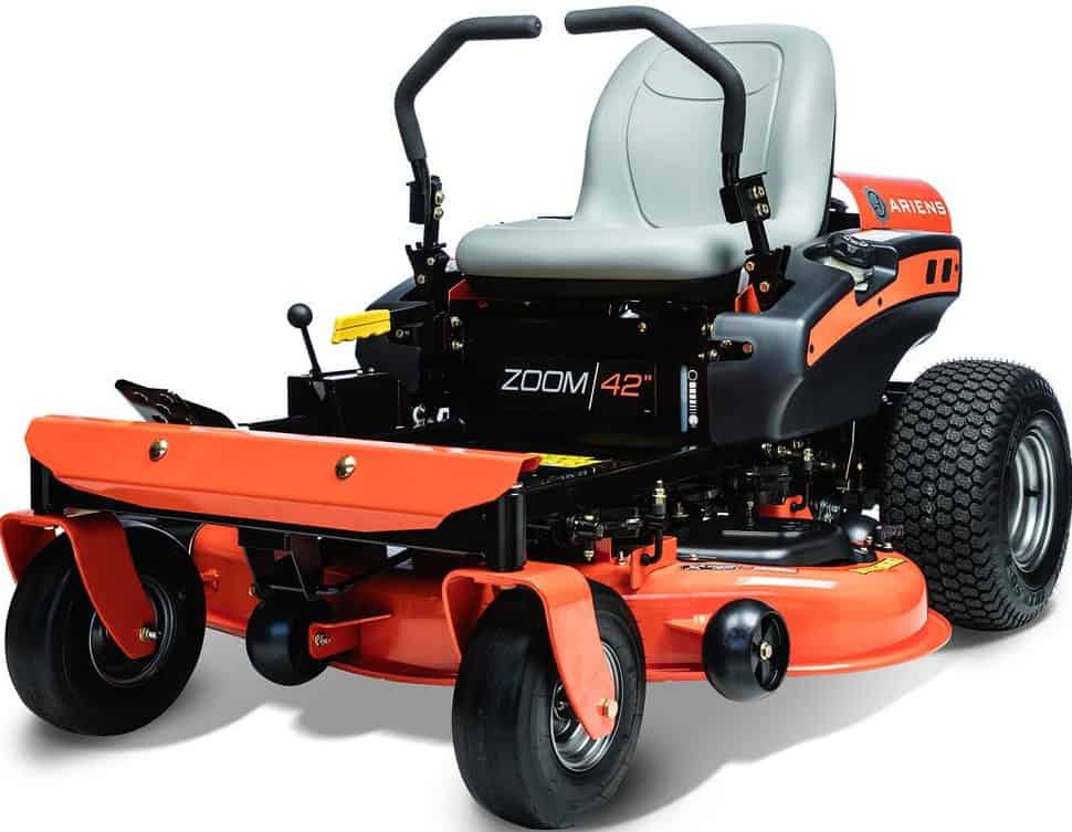 ariens zoom zero turn mower