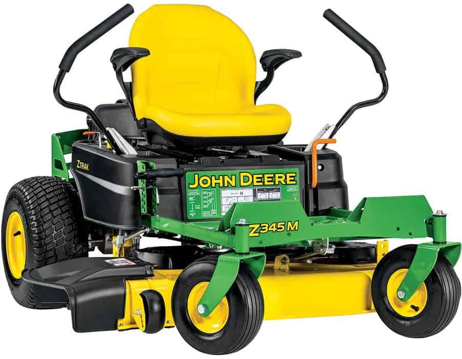 john deere Z345M zero turn mower