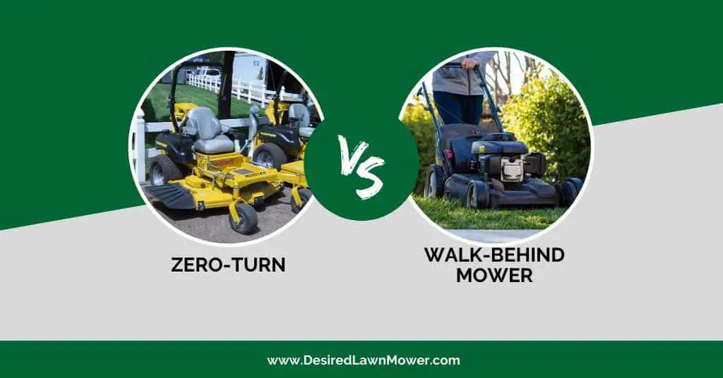 ZTR vs push mower