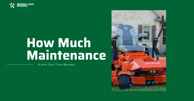 Ariens Zero turn Maintenance Ariens Zero turn Maintenance
