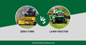 zero turn vs lawn tractor tractor vs zero turn mower