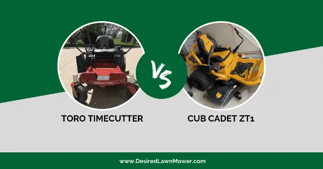 cub cadet zt1 vs toro timecutter