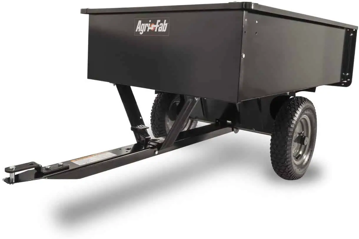 agri fab tow behind cart review