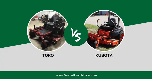 toro vs kubota zero turn mower