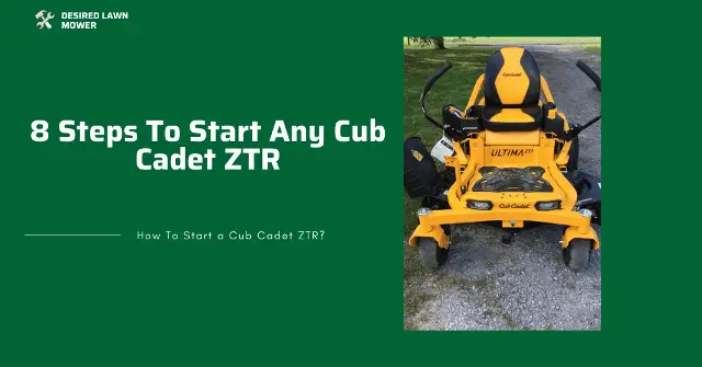 how to operate cub cadet zero turn mowers
