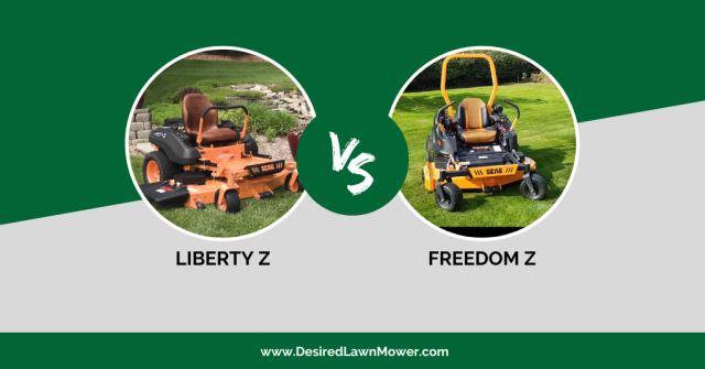 scag freedom z or liberty z