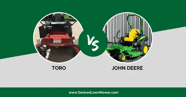toro vs john deere zero turn mower