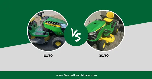 john deere e130 vs s130