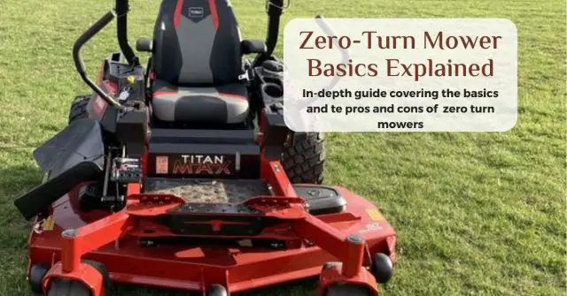 what is a zero turn mower